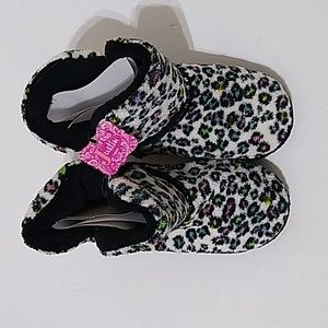 Justin Kickers Leopard Print Women's Slippers